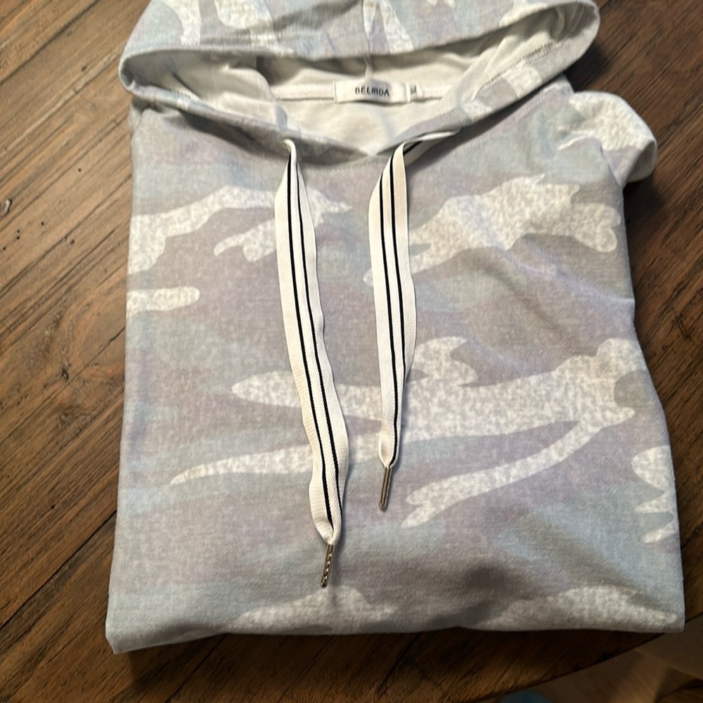 Camo hoodie by Belinda - like new